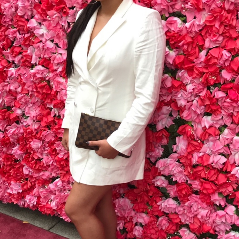 White blazer